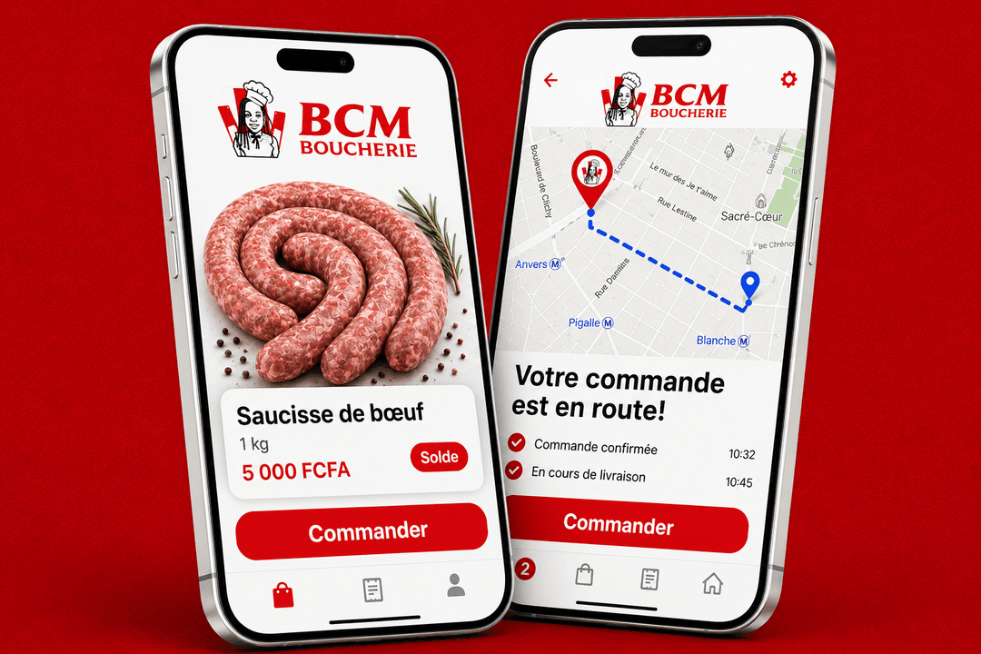 Application BCM sur mobile